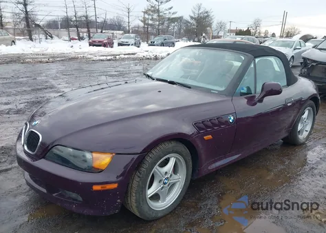 1997 BMW Z3 1.9L Roadster from USA, damaged, VIN 4USCH7325VLE05074